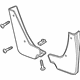 GM 84846154 Mud Guard, Black, Rear