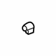 GM 24449408 Wheelhouse Liner Retainer Nut, Orange
