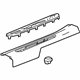 GM 23330939 Front Sill Plate, Black, Driver Side