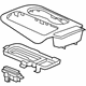 GM 42469623 Shift Plate, Black, Front