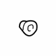 GM 10351052 Rear Trim Panel Bushing