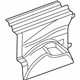 GM 25881296 Lower Trim Panel, Rear Driver Side