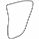 GM 23493721 Weatherstrip On Body, Passenger Side