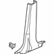 GM 25829737 Lower Center Pillar Trim, Gray, Inner Passenger Side