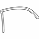 GM 25740829 Weatherstrip, Rear Upper Passenger Side
