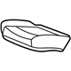 GM 22958240 Cushion Cover, Titanium, Rear