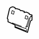 GM 20916173 Headrest Gearbox Panel