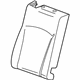 GM 22814242 Seat Back Cover, Rear
