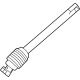 GM 86803989 Lower Shaft