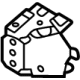 GM 85109981 Front Extension Front Bracket, Upper Driver Side