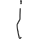 GM 42608314 Lock Rod, Driver Side