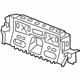 GM 22853610 Seat Back Panel, Rear