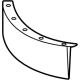 GM 86787033 Deflector, Front