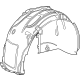 GM 84694864 Fender Liner, Front Inner Passenger Side