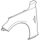 GM 84863603 Fender, Front Driver Side