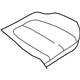 GM 91175938 Seat Cover