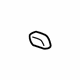 GM 22898998 Adjust Knob, Jet Black, Passenger Side