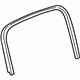GM 22971755 Inner Weatherstrip, Rear