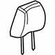 GM 19179398 Headrest, Front Passenger Side