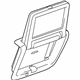 GM 23312122 Display Unit, Black, Passenger Side