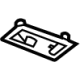 GM 84654588 Microphone Plate