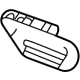 GM 42759637 Lower Quarter Trim Hold Down, Jet Black, Driver Side