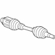 GM 84509593 Axle Shaft, Front Driver Side