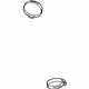 GM 95022599 Outlet Duct Clamp