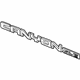 GM 15926160 Nameplate, Rear