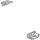 GM 23286352 Floor Extension, Rear Driver Side