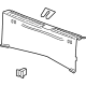 GM 42786284 Rear Sill Plate, Black