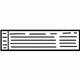 GM 12565724 Emission Label