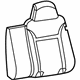 GM 89043378 Seat Back Cover