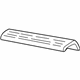 GM 10316805 Sill Plate, Rear Driver Side
