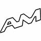 GM 22623601 Emblem, Silver, Rear