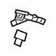GM 39066739 Guide, Front Passenger Side