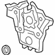GM 12693557 Water Pump, Front