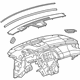 GM 9060866 Instrument Panel, Black