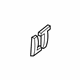 GM 23362184 Nameplate, Silver