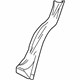 GM 25661084 Lock Pillar, Rear Driver Side