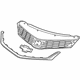 GM 84189613 Upper Grille, Black, Front