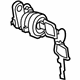 GM 19316432 Lock Cylinder, Passenger Side