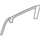 GM 15264048 Window Trim, Upper Driver Side