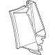 GM 84105440 Outlet Duct, Passenger Side