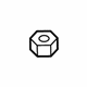 GM 11609302 Position Sensor Nut