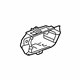 GM 84172412 Seat Heat Switch Bracket, Rear