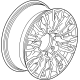 GM 84428945 Wheel, Alloy GM 84428945 Wheel, Alloy