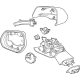 GM 42854333 Mirror Assembly, Rear Driver Side