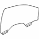 GM 84635349 Door Glass, Front Driver Side