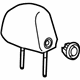 GM 22997299 Headrest, Brown, Front